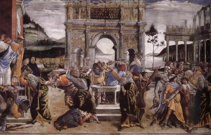 Sandro Botticelli Kola punishment